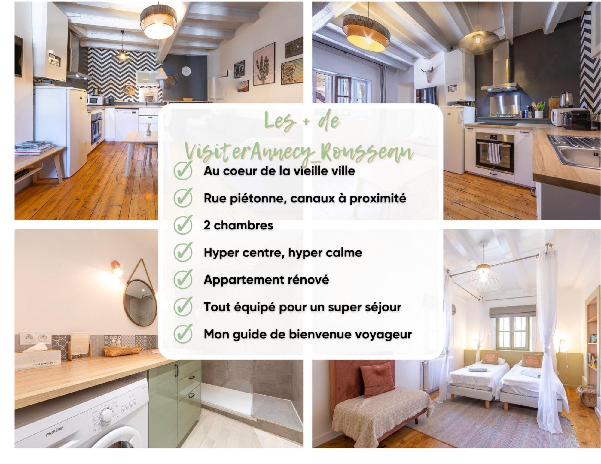Bel Appartement, 2 Chambres, Annecy Coeur De Ville Экстерьер фото